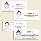 Under Eye Patches for Puffy Eyes and Dark Circles,60 Pcs Collagen Under Eye Mask Skin Care Products,Snail Mucin Eye Patches,Wrinkle Patches