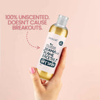 Dermaplane Oil for Women with Dry Skin - Face Shaving Oil - Non Comedogenic, Fragrance Free, Natural & Lightweight - Use with Dermaplane Razor for Women Face, 2oz by Ouiloe