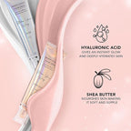 Strobe Cream - Rose Gold | with Shea Butter & Hyaluronic Acid | Hydrating & Illuminating Makeup | for Radiant Dewy Skin | 1.01 Fl Oz (30ml)