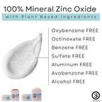 Surface Mineral Face Sunscreen Stick, Water Resistant, UVA/UVB Broad Spectrum, Fast Drying Protection, PABA Free - SPF 45 - CLEAR/WHITE (1 Pack)