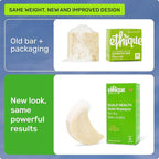 Ethique Scalp Health Shampoo Bar for itchy, dry, flaky scalps with Oatmeal - Plastic-Free, Vegan, Cruelty-Free, 3,88 oz - Formerly Heali Kiwi