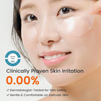 Caffeine Under Eye Patches: 30 Pairs Korean Hydrogel Eye Masks for Dark Circles Puffiness Relief with Niacinamide Hyaluronic Acid - Undereye Brightening Hydrating Anti-Wrinkle Treatment