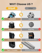 Upgraded Bikini Trimmer for Women, Dermave Bikini Shaver [2in1 & Painless] Electric Face Razors/Shaver, [Waterproof] Pubic Body Hair Trimmer, Replaceable Ceramic Blade, Charge Dock, Gifts for Women