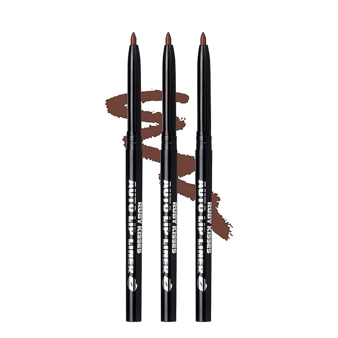 Ruby Kisses Auto Lip Liner Pencil, Long Lasting Lip