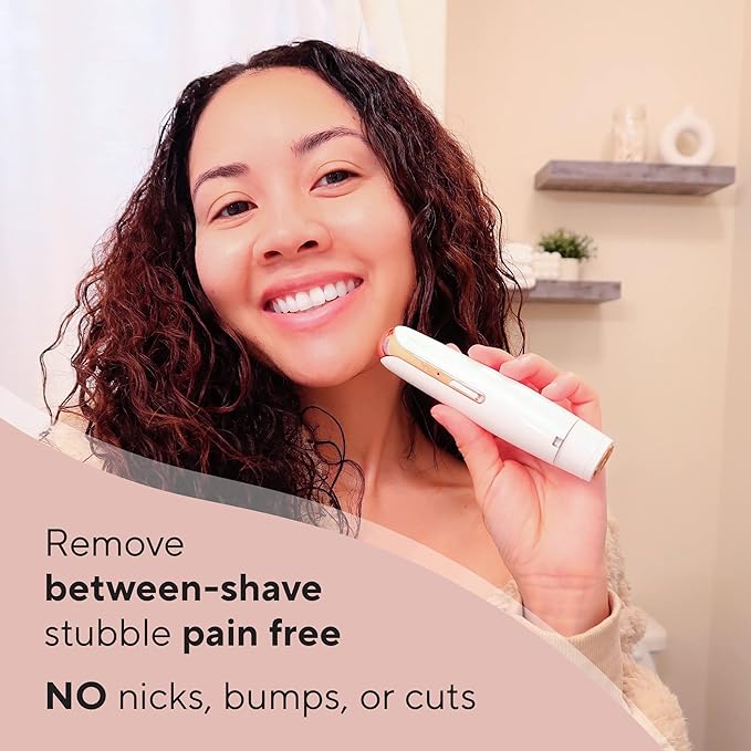 Finishing Touch Flawless Body Touch Up, Electric Razor for Women, Closest Shave for Stubble, Body Hair Removal