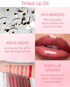 Brown Peel Off Lip Liner Stain & Pink Lip