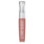 Rimmel Stay Glossy Lip Gloss - Non-Sticky and Lightweight Formula for Lip Color and Shine - 133 Bare Minimum, .18oz
