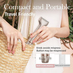 Electric Razor for Women Body: Electric Shaver Rechargeable for Face - Painless Hair Trimming for Bikini Legs Underarms - OC-A12