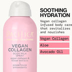 Pacifica Spray Lotion for Body - Vegan Collagen Body Milk Spray – Hydrating Moisturizer Mist Fast-Absorbing Instantly Hydrates & Softens Skin Jasmine & Vanilla Natural Scent Clean Beauty Non-Aerosol