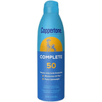 Coppertone Complete Sunscreen Spray SPF 50, Spray Sunscreen for Body, Lightweight, Water Resistant, 5.5 Oz, Pack of 3