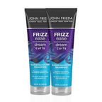 John Frieda Anti Frizz, Frizz Ease Dream Curls Shampoo, SLS/SLES Sulfate Free Shampoo for Curly Hair, Helps Control Frizz, with Curl Enhancing Technology, 8.45 Fl Oz, Pack of 2