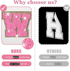 Personalized initial letter patch makeup