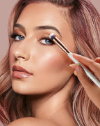 Eyeshadow Primer Brush Concealer Brush Crease Brush Eyeshadow Makeup Brush - Ivory