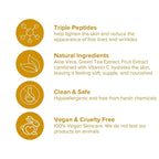 ANTHOLOGY Super Youth Eye Cream for Wrinkles & Dark Circles | Anti-aging Under Eye Cream with Peptides, Organic Aloe Vera & Vitamin C | Daily Use Intense Hydration | 0.5 fl oz 15 ml