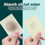 Teenitor Oil Blotting Papers for Face, 100 Sheets Jasmine Oil Blotting Sheets for Oily Skin, Oil Control Film Oil Absorbing Sheets for Face Men Women, Oil Absorbent Pads