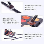 MSQ Eye Makeup Brushes 12pcs Eyeshadow Makeup Brushes Set with Soft Synthetic Hairs & Real Wood Handle for Eyeshadow, Eyebrow, Eyeliner, Blending(Black without bag)