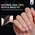 Short Coffin Nail Tips 240Pcs Short Coffin Soft Gel Nail Tips Half Matte Pre-Shape Press on Nails for Full Cover Acrylic False Nails Extension Home DIY Salon 12 Sizes Gelly Tips Fake Nails Tips