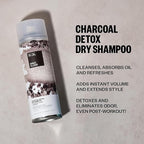 IGK FIRST CLASS Charcoal Detox Dry Shampoo | Volume + Soothes Scalp + Balance Oil | Vegan + Cruelty Free | 6.3 oz (Pack of 2)