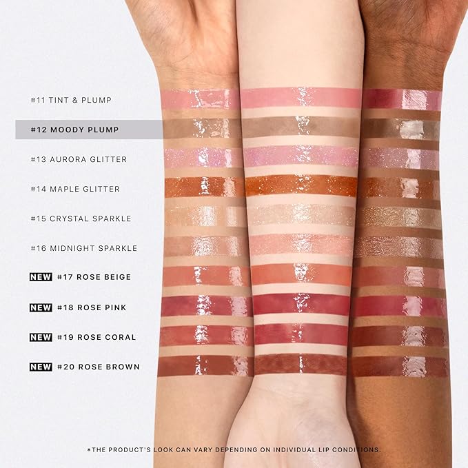 Nature Republic HONEY MELTING LIP PLUMPING (12 GRAY) SOFT LIP STICK Moody Plump Hydrating Gloss, Moisturizing balms, Volumizing formula,Nude & Sheer tint, Glowy Finish, korean make up