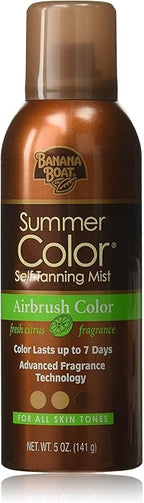 Banana Boat Summer Color, Self Tanning Mist, Airbrush, 5 Oz