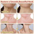 AH-8 Firming Neck Cream with Roller - Neck and Chest Firming Cream to Lift, Tighten & Smooth Sagging Skin, Reduce Wrinkles & Hydrate for Youthful Neck, 4.23 Fl Oz