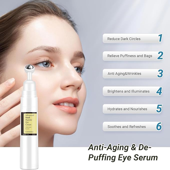 Snail peptide under eye cream