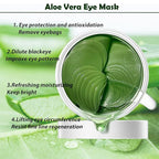 Under Eye Patches For Dark Circles, Aloe Vera Eye Mask For Puffiness, Hydrating Eye Gel Pads For Eye Bags And Wrinkles Under Eye Treatment, Improve And Firm Eye Skin Reduce Fine Lines - 30 Pairs
