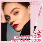 Lip Stain Marker, Matte Natural Nude Brown Liquid Hydrating