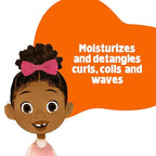 Dove Shampoo and Conditioner Set + Detangler Spray for Kids - Kids Hair Love Collection, Shampoo and Conditioner, Curly and Wavy Hair Products (3 Piece Set)