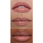 e.l.f. Lip Plumping Gloss, High-Shine Sheer Color, Hydrates & Creates Fuller Lips With Vitamin E, Vegan & Cruelty-Free, Petal Pressed, 0.1 Fl Oz