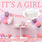 50 Pack Floral Baby Shower Lip Balm Party Supplies Bulk for Girls Guests It's a Girl Baby Shower Gifts Gender Reveal Favors Prizes Souvenirs Winners Thank You Appreciation Gifts