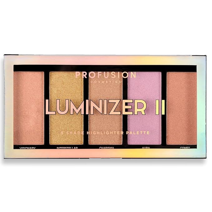 Profusion Cosmetics 5 pc Luminizer Makeup Palette