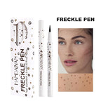 AKARY 4 Colors Freckle Pen Professional Lifelike Face Concealer Point Out Natural Waterproof Longlasting Soft Artificial Freckles Fine Makeup Freckle Pen Life Face Decoration (01+02+03+04)