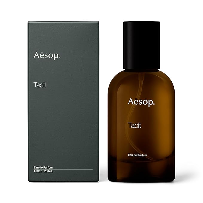 Aesop Tacit Eau de Parfum | Fresh Citrus & Green Fragrance with Yuzu, Vetiver, and Basil | Unisex | Uplifting & Contemporary Aroma | 1.6 oz