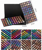 120 Colors Highly Pigmented Eye Makeup Palette,Spotlight Eyeshadow Palette Natural Colors Make Up Eye Shadows Long Lasting Waterproof Eye Shadow Cosmetics Gift Kit