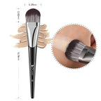 DUcare Flat Foundation Brush for Liquid Makeup, Premium Synthetic Hair Concealer/Kabuki Makeup Brush, Dense Bristles Design, Multi-Purpose Face Brushes for Liquid/Cream/Facial Mask