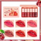 Eakroo 6 Colors Cherry Lip Tint Stain Set, Lip