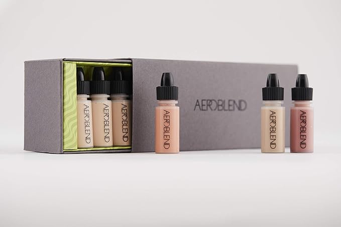 Airbrush Makeup Mini Sets (Tan/Dark)