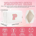 Personalized initial letter patch makeup