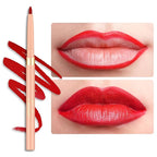 Oulac Waterproof Lipliner Pencil - Smooth and Creamy, Retractable Lip Makeup for Precision Application, Vegan & Cruelty-Free, LL08 Ruby