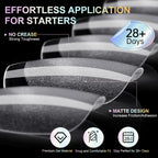 Extra Short Coffin Nail Tips, 240Pcs Soft Gel Nails, Half Matte Full Cover False Nail Tips for Nail Extension, Manicure, Home DIY, Salon, 12 Sizes, Pre-Shaped Acrylic Gelly Nails