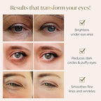 PLANTIFIQUE Gold Under Eye Patches for Puffy Eyes and Dark Circles 5 Pairs Under Eye Masks for Dark Circles and Puffiness Eye Gels with Collagen & Caffeine Eye Patches Gold Eye Mask Skincare