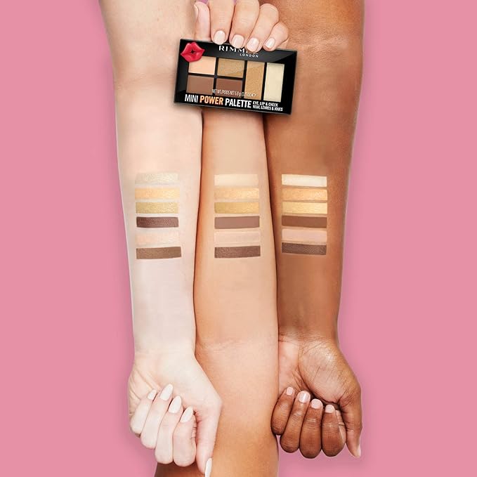 Rimmel Mini Power Palette Eye, Lip & Cheek Make-up Palette - 002 Sassy