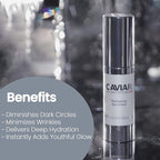 Black Caviar Under Eye Cream – Anti Aging Skin Care Moisturizer Cream | Instant Hydrating, Collagen Puffiness and Bags Reducer, Wrinkles Repairing & Circle Remover Treatment