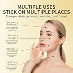 Eakroo 30 Pairs Golden Under Eye Patches, 24k Gold Under Eye Mask Eye Patches for Puffy Eyes, Eye Masks for Dark Circles and Puffiness, Reduces Wrinkle, Fine Lines and Eye Bags, Nourish Skin