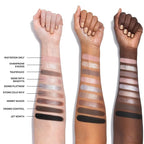 Morphe Rich & Foiled Artistry Palette - Foil-Effect Smokey Eyeshadow Palette with Matte, Shimmer & Foil Finishes - Rose, Brown & Silver Eyeshadow with Luminous Payoff - Going Platinum (0.35 oz)