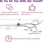 6" Kids Hair Cutting Scissors