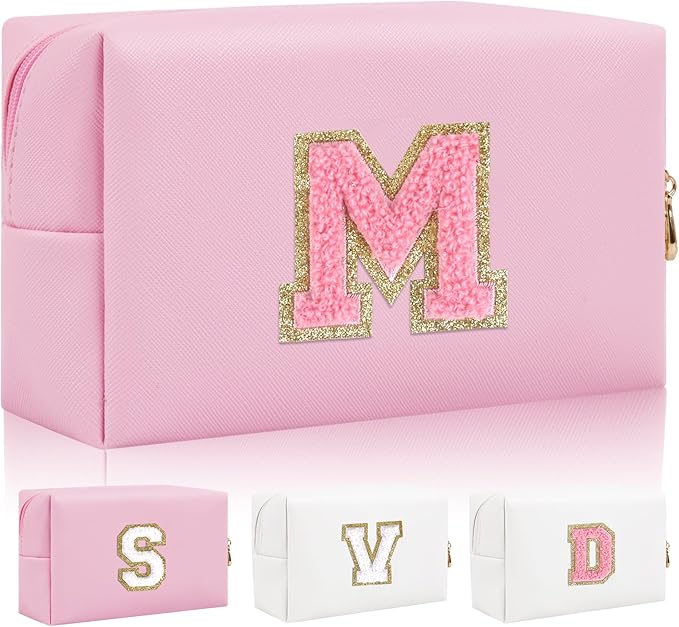 Personalized initial letter patch makeup