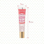 Ruby Kisses Broadway Vita-Lip Clear Lip Gloss (Rosehip Oil 12 Pack), Ultra-Hydrating & Soothing Formula with Vitamin Oils, High-Shine Non-Sticky Finish, Healing Glossy Lip Balm With Vitamin A