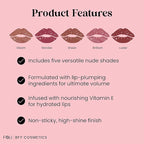 BFY Cosmetics 5-Pack Plumping Lip Gloss - Nude